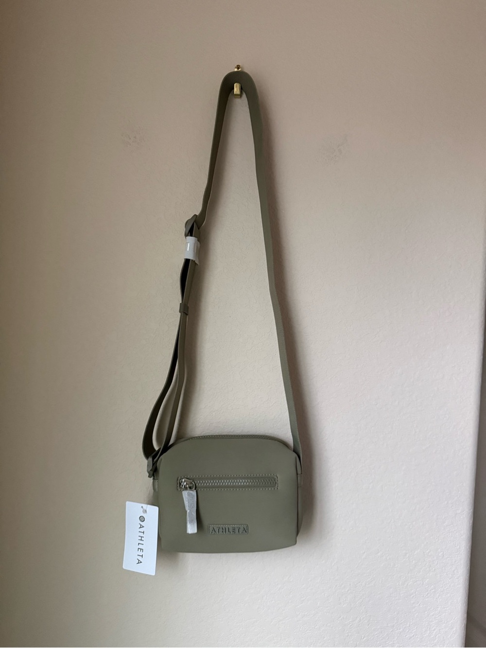 Athleta Diem Crossbody Bag Green